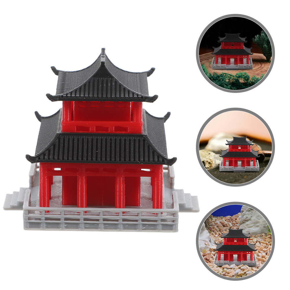 Aquarium & Marine Museum Universiti Malaysia Sabah Kota Kinabalu Sabah Reviews - Mini Ancient Architecture Pavilion Chinese Style