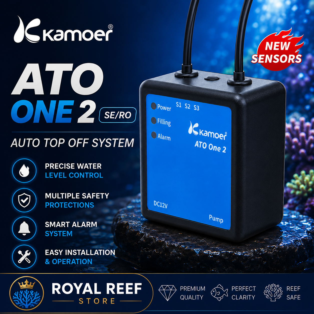 Marine Aquarium Wave Maker - Kamoer ATO ONE 2 Smart Aquarium