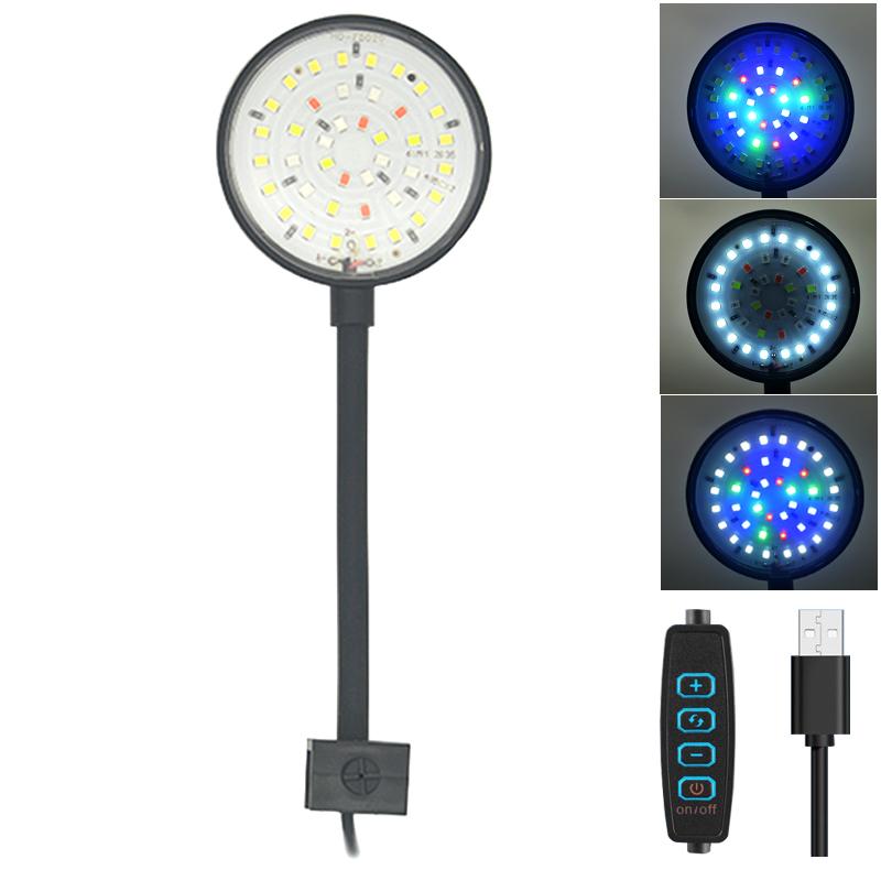 USB Aquarium LED Lamp Fish Tan - Aquarium Marine Light recensione e prezzo