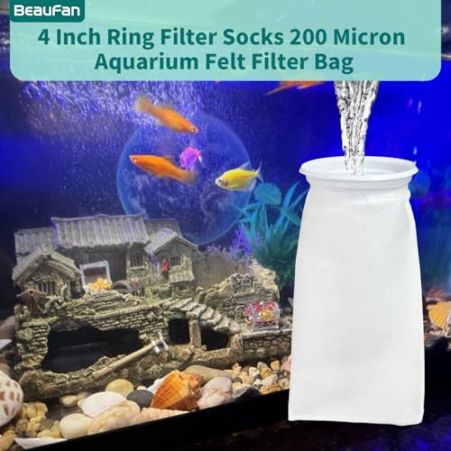 20 Pack 4 Inch Ring Felt Filte - Marine X Aquarium recensione e prezzo