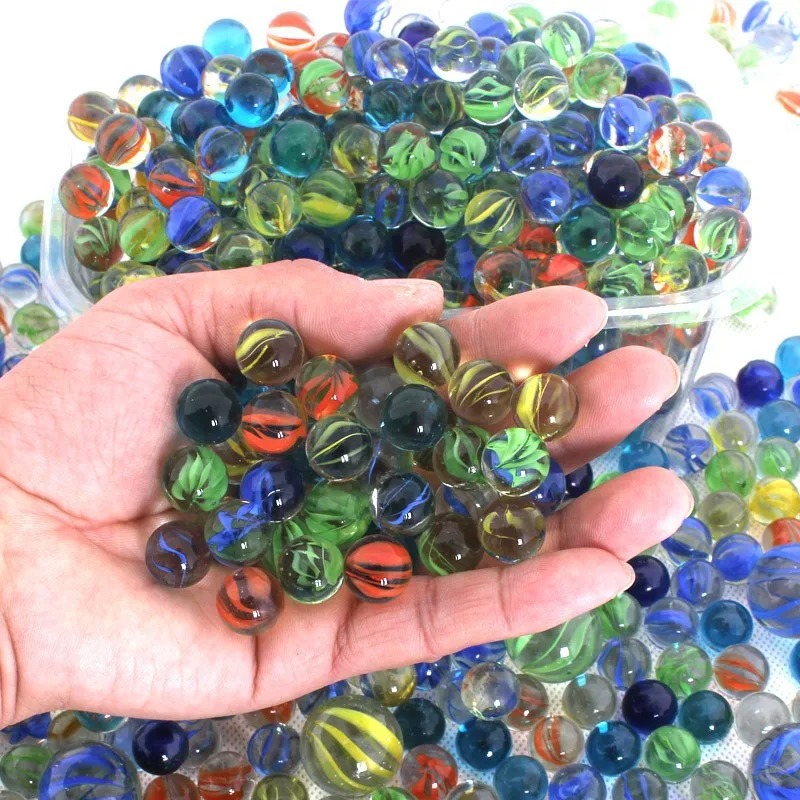 50Pcs 14mm Colorful Glass Marb - Aquarium Marine Fish recensione e prezzo