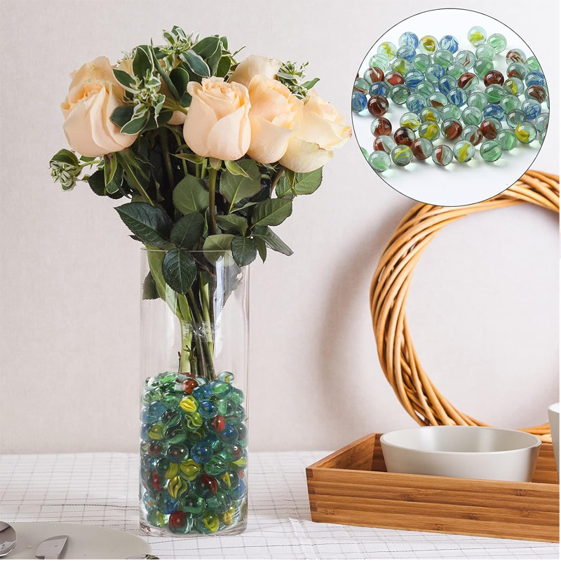 50Pcs 14mm Colorful Glass Marb - Aquarium Marine Fish recensione e prezzo