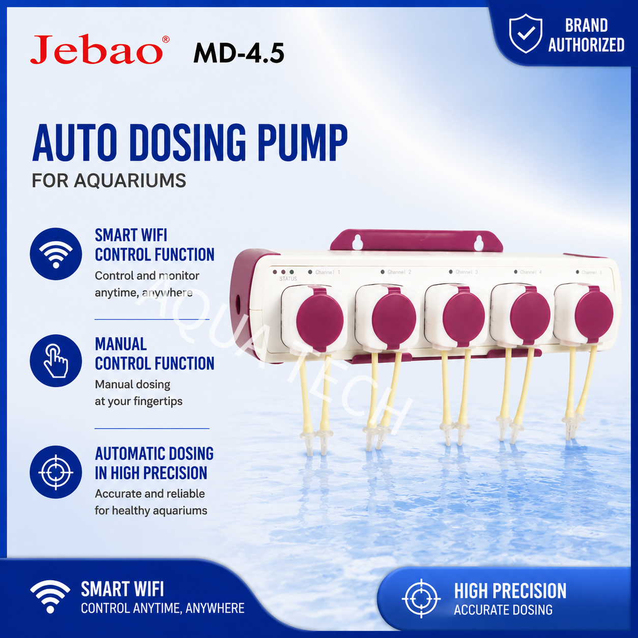 Jebao Jecod Smart Doser MD-4.5 - Marine Aquarium Wave Maker recensione e prezzo