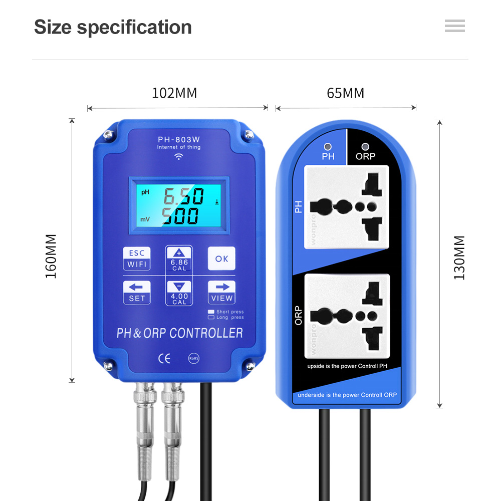 2 In 1 PH ORP Controller PH-80 - Marine Aquarium Water Analyzer recensione e prezzo