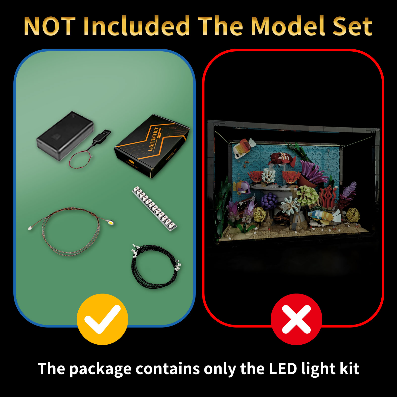 LYBMTWF LED Lighting Kit Compa - Aquarium Marine Light recensione e prezzo