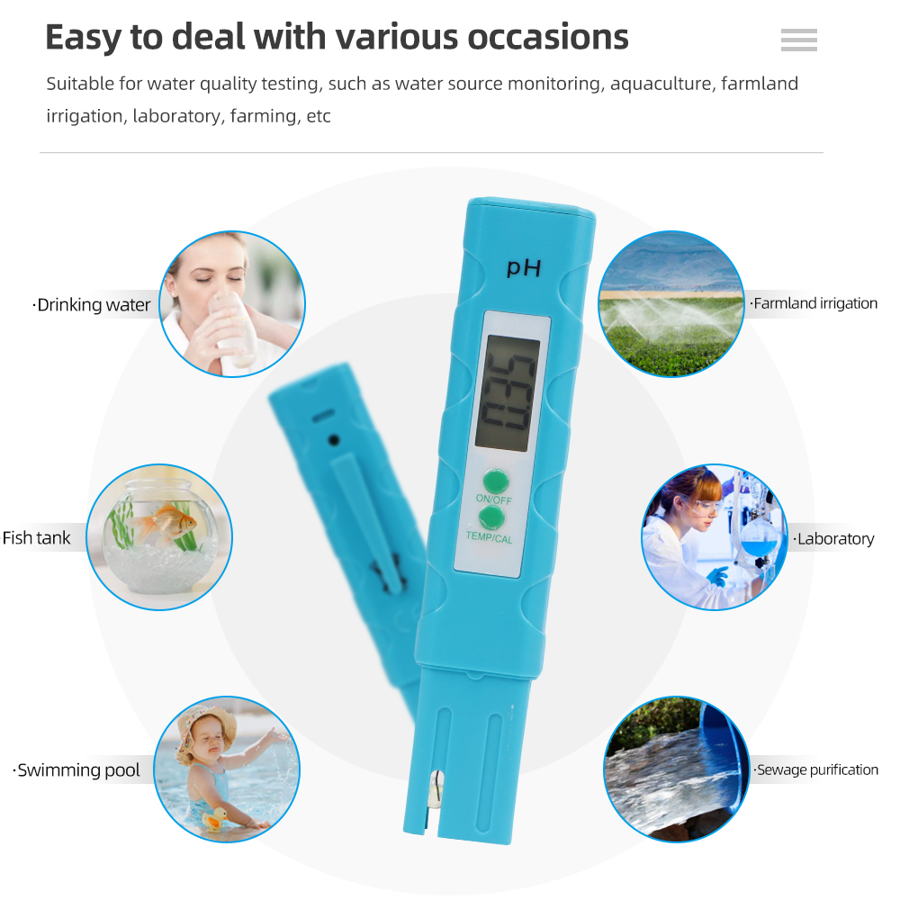 LCD Digital PH Test Pen 0-14pH - Marine Aquarium Water Analyzer recensione e prezzo