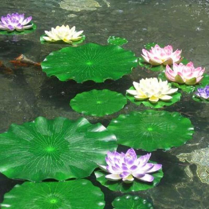 2026 Artificial Water Lily Lot - Aquarium Marine Fish recensione e prezzo