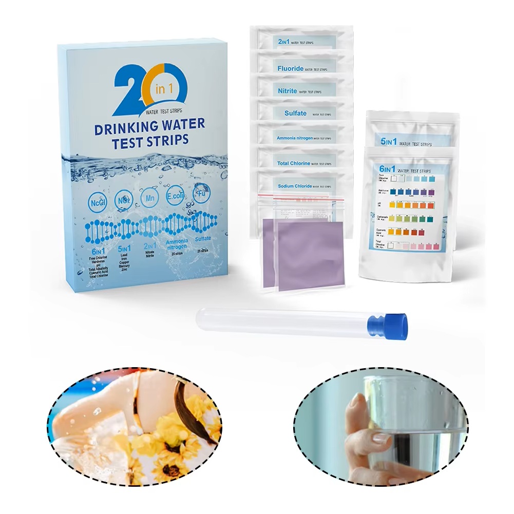 YAGO 20 in 1 Water Test Strips - Marine Aquarium Water Analyzer recensione e prezzo