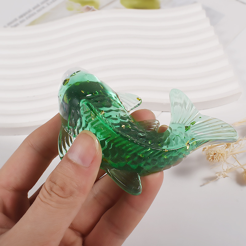 3D Koi Fish Shaped Epoxy Resin - Aquarium Marine Fish recensione e prezzo