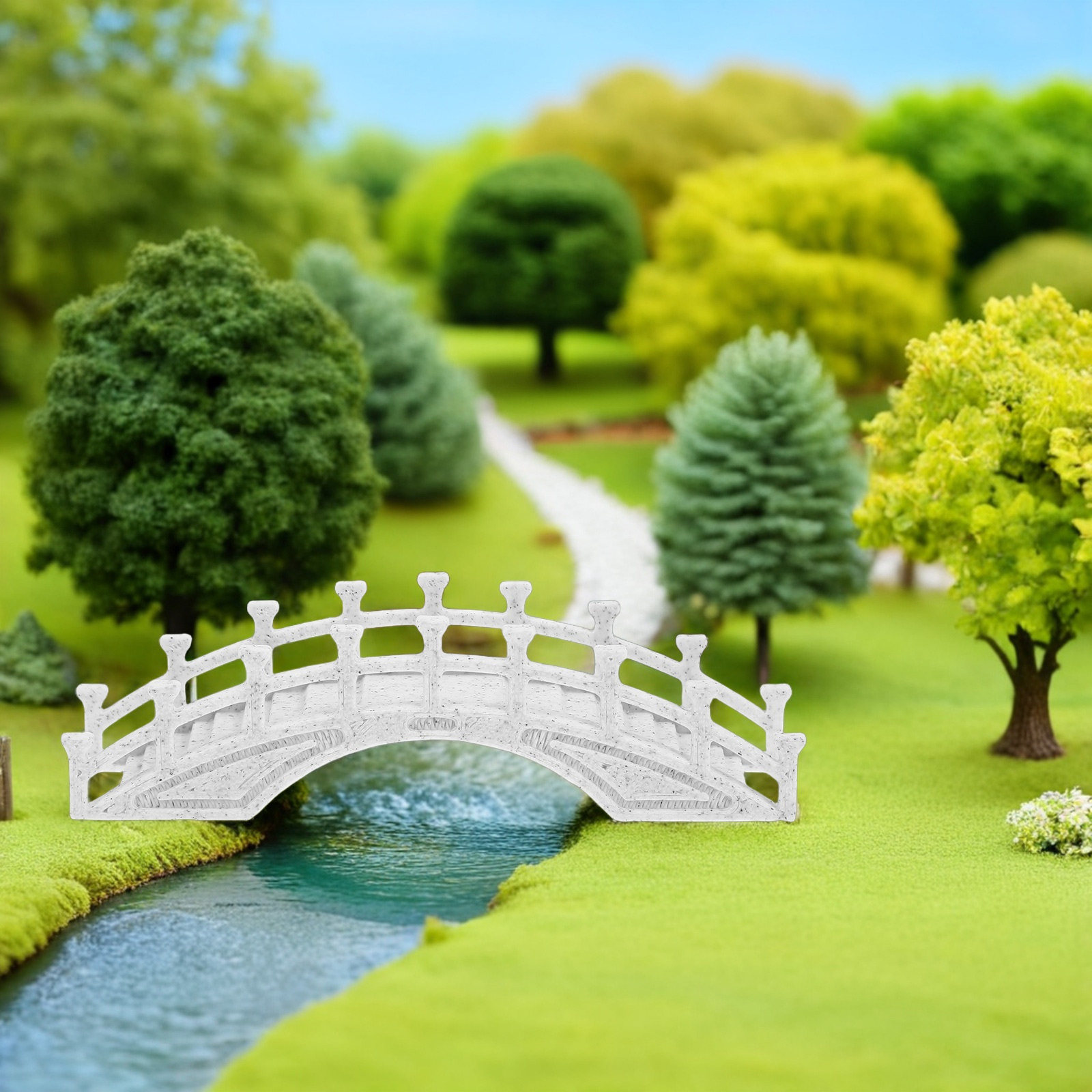 Miniature Garden Bridge Chines - Aquarium & Marine Museum Universiti Malaysia Sabah Kota Kinabalu Sabah Reviews recensione e prezzo