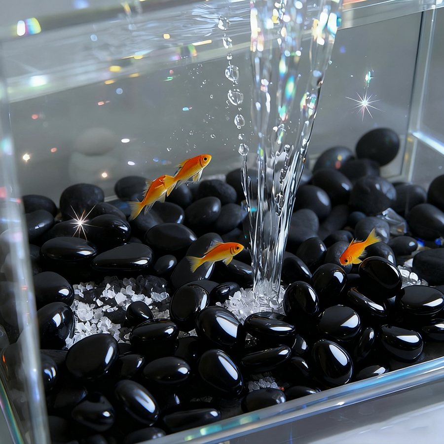 200g Black High Polished Natur - Aquarium Marine Fish recensione e prezzo