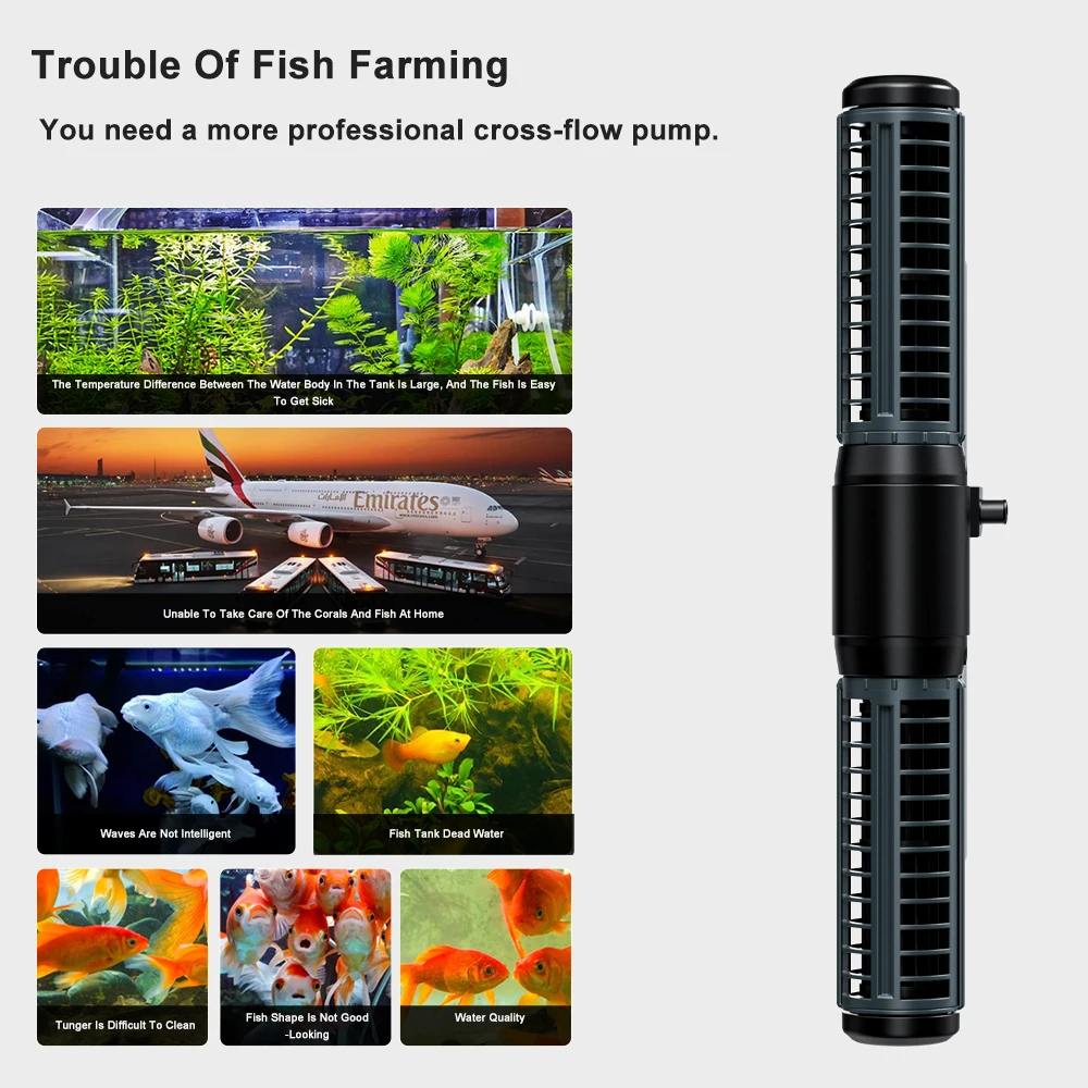 Jebao Jecod New DCW Series Blu - Marine Aquarium Wave Maker recensione e prezzo