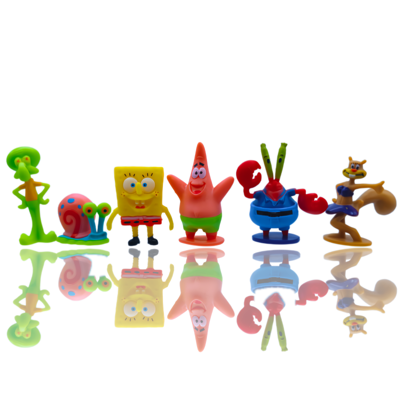 6pcs SpongeBob Fish Tank Decor - Aquarium Marine Fish recensione e prezzo
