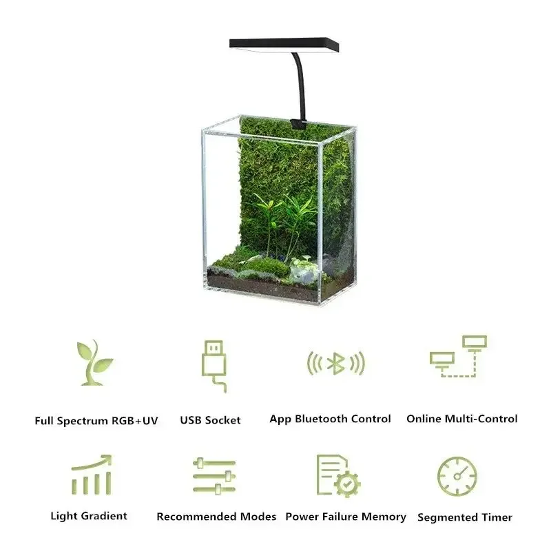 WEEK AQUA Mini 9 Pro USB Nano  - Aquarium Marine Light recensione e prezzo