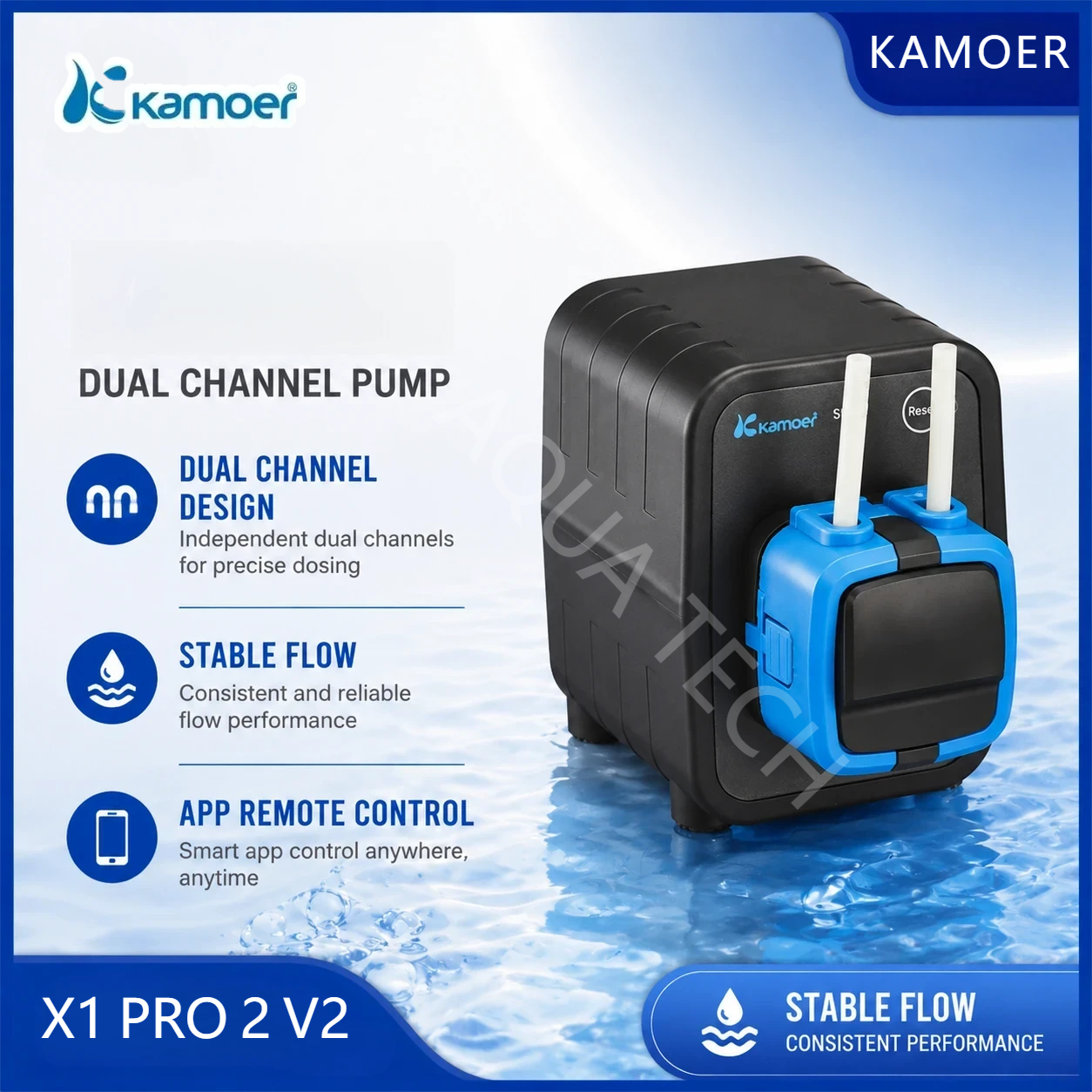 Kamoer X1 PRO 2 V2 WiFi APP Pr - Marine Aquarium Wave Maker recensione e prezzo