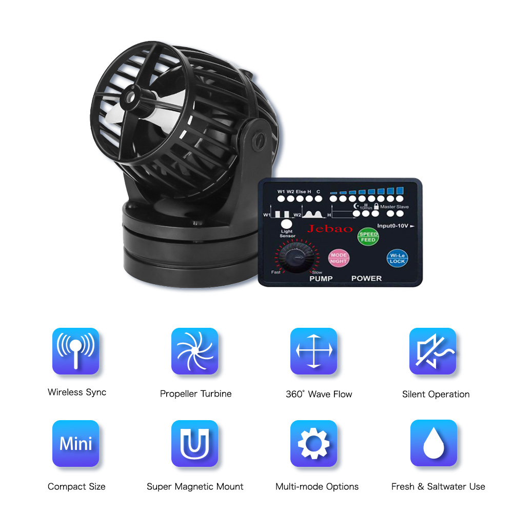 Jebao Jecod SW-2 SW-4 SW-8 SW- - Marine Aquarium Wave Maker recensione e prezzo