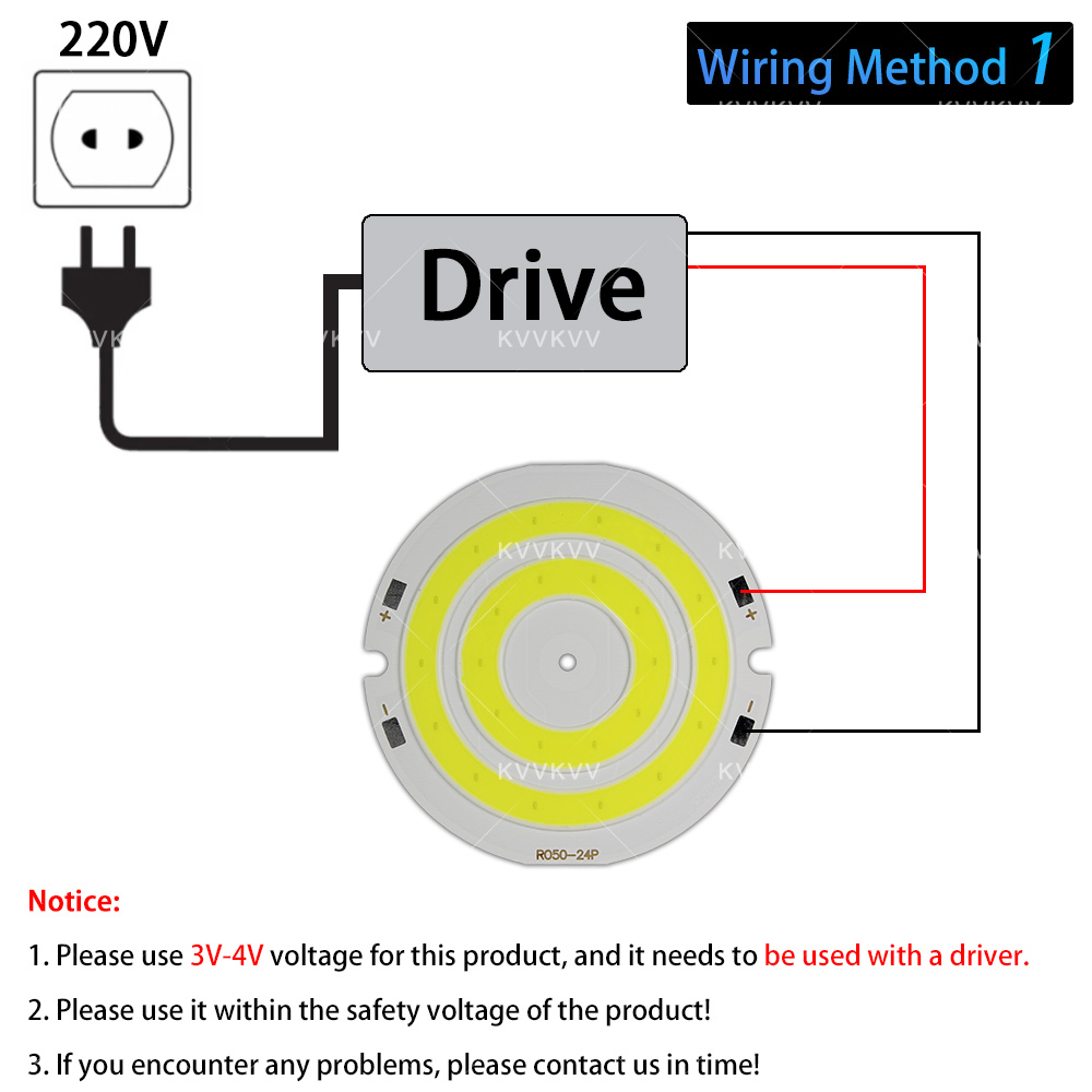 3V 4V Round COB LED Lamp Parts - Aquarium Marine Light recensione e prezzo