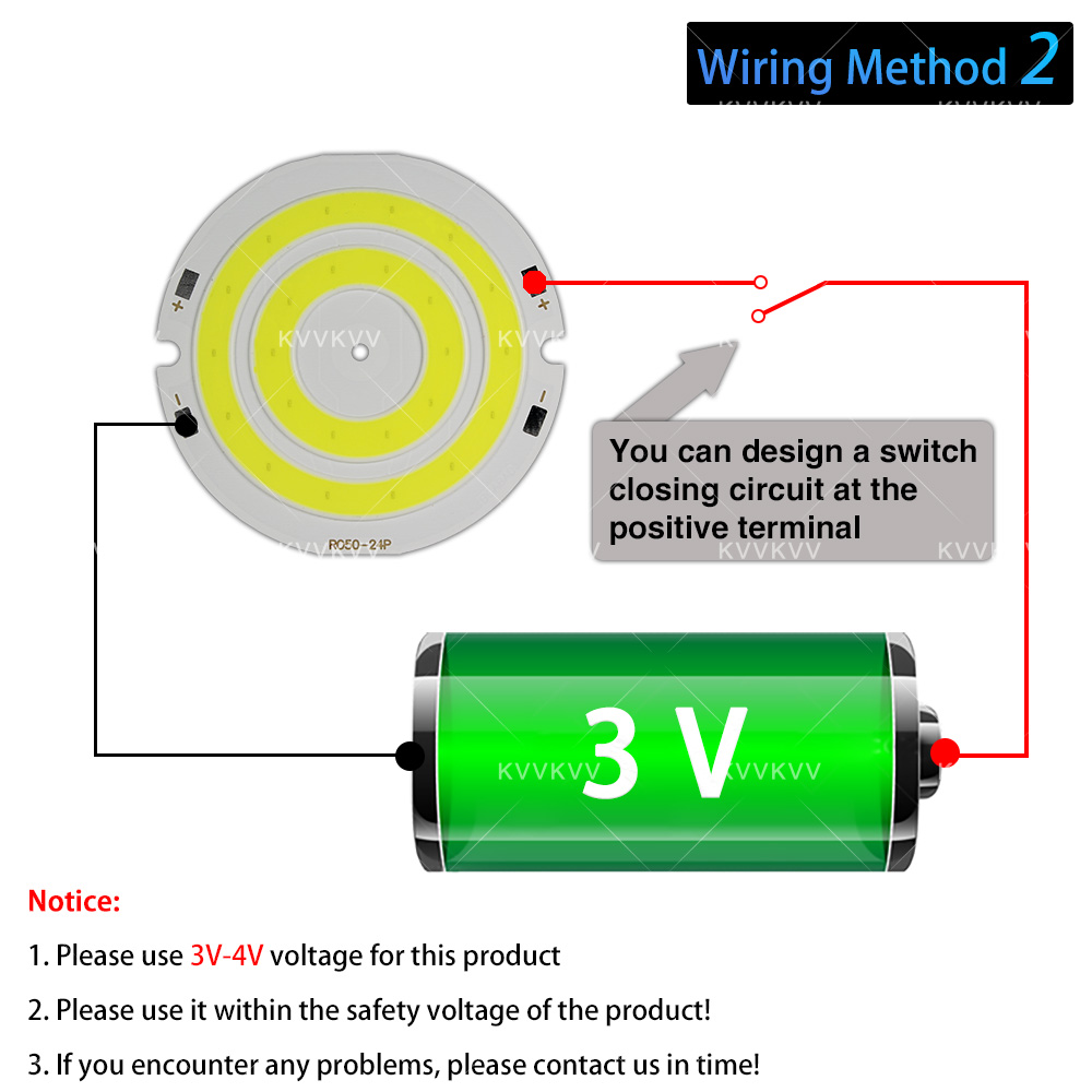 3V 4V Round COB LED Lamp Parts - Aquarium Marine Light recensione e prezzo