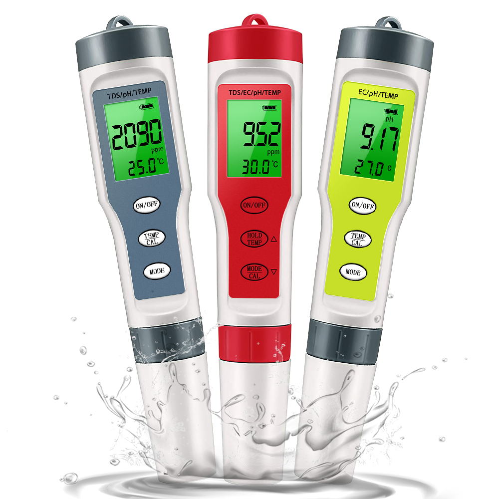 PH Meter Waterproof PH/TDS/EC/ - Marine Aquarium Water Analyzer recensione e prezzo