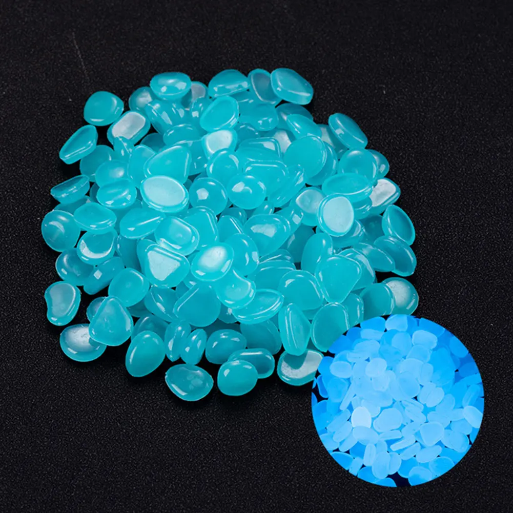 100Pcs Pebbles Glow In The Dar - Aquarium Marine Fish recensione e prezzo