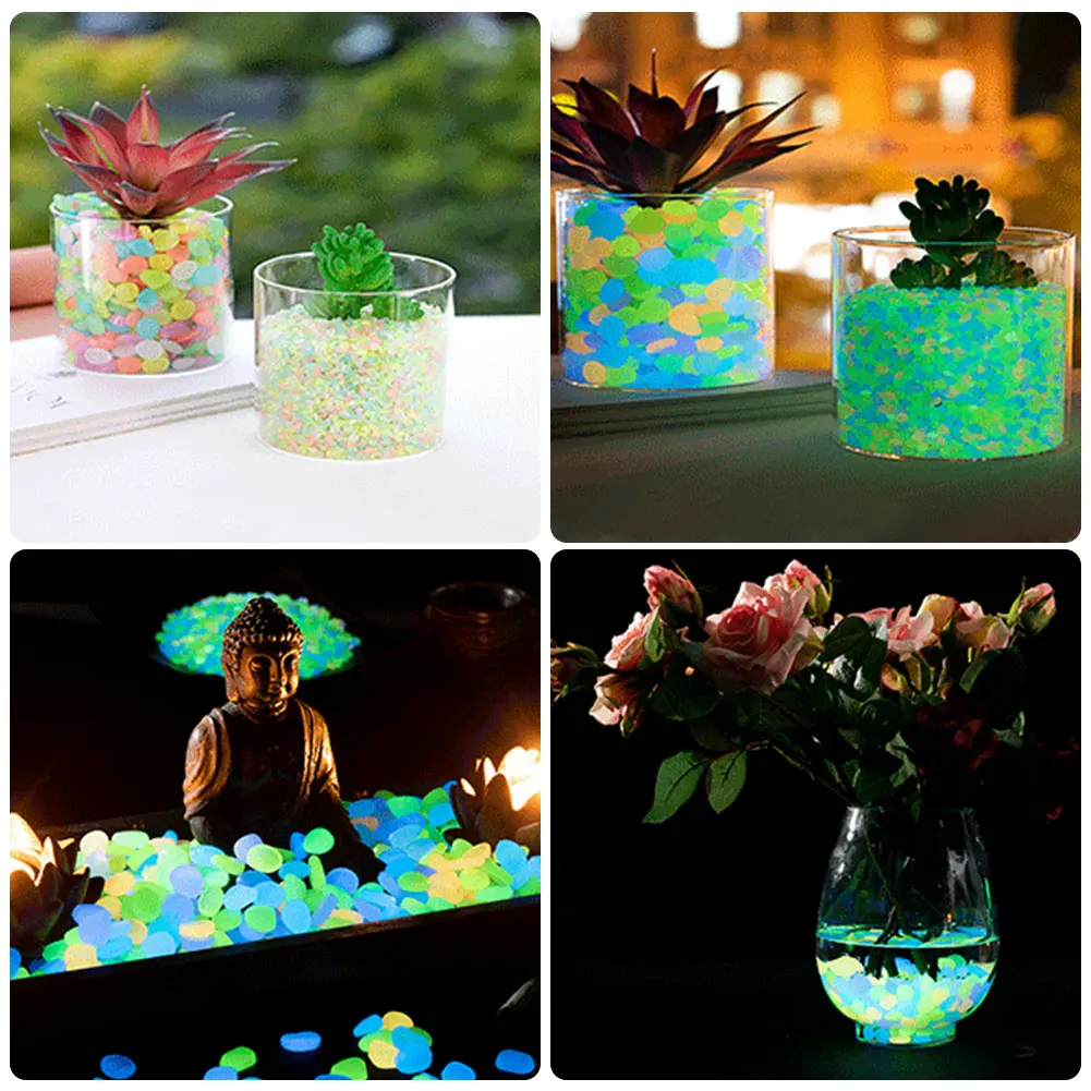 100Pcs Pebbles Glow In The Dar - Aquarium Marine Fish recensione e prezzo