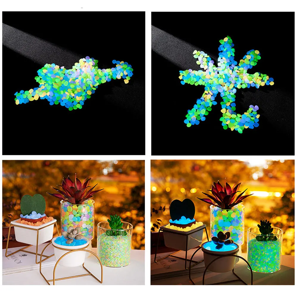 100Pcs Pebbles Glow In The Dar - Aquarium Marine Fish recensione e prezzo