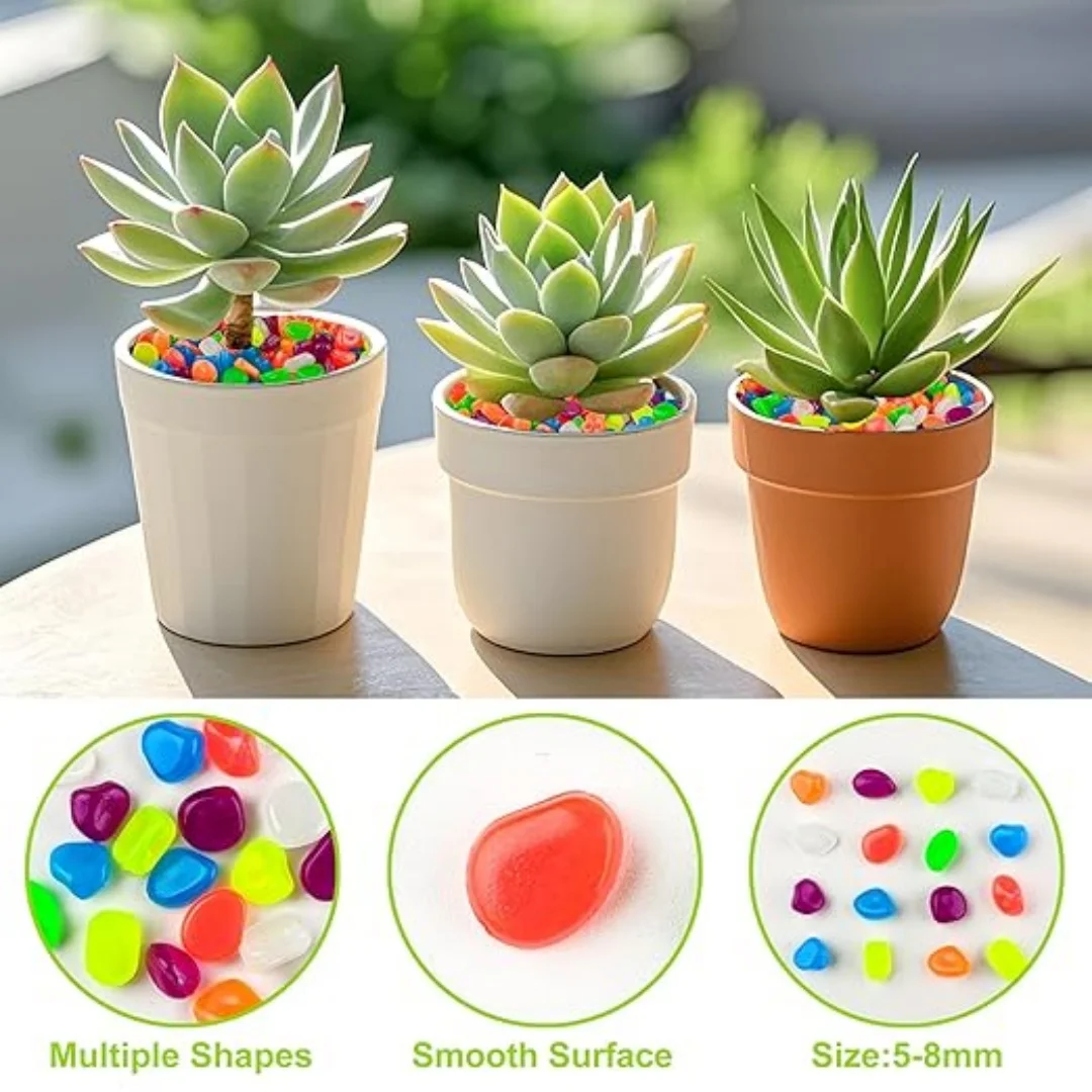 500Pcs Glow in The Dark Garden - Aquarium Marine Fish recensione e prezzo